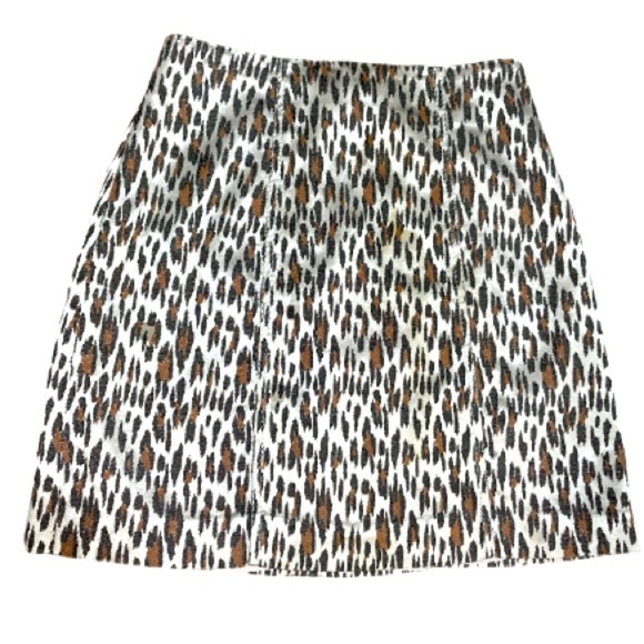 Y2K Alberto Makali for Cache Leopard print skirt  vintage - Picture 1 of 9